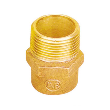 T1109 Brass fitting brass male nipple fitting